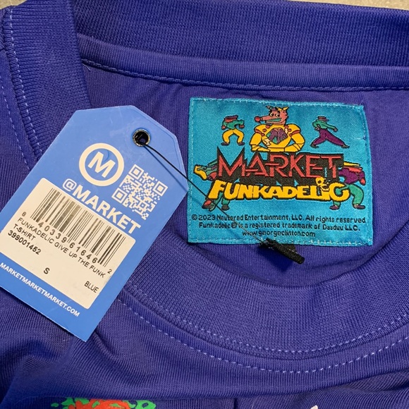 Market Funkadelic tee shirt men’s small NWT - Picture 3 of 4